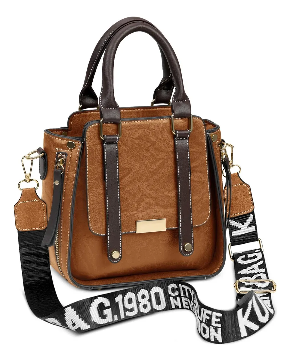 Bolsa Feminina Impermeável Da Moda, Bolsa De Couro Puvayotoy
