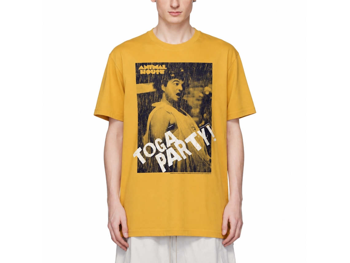 Rockinstone Animal House Movie Toga Party Solid Ginger Adult T-shirt Size:l