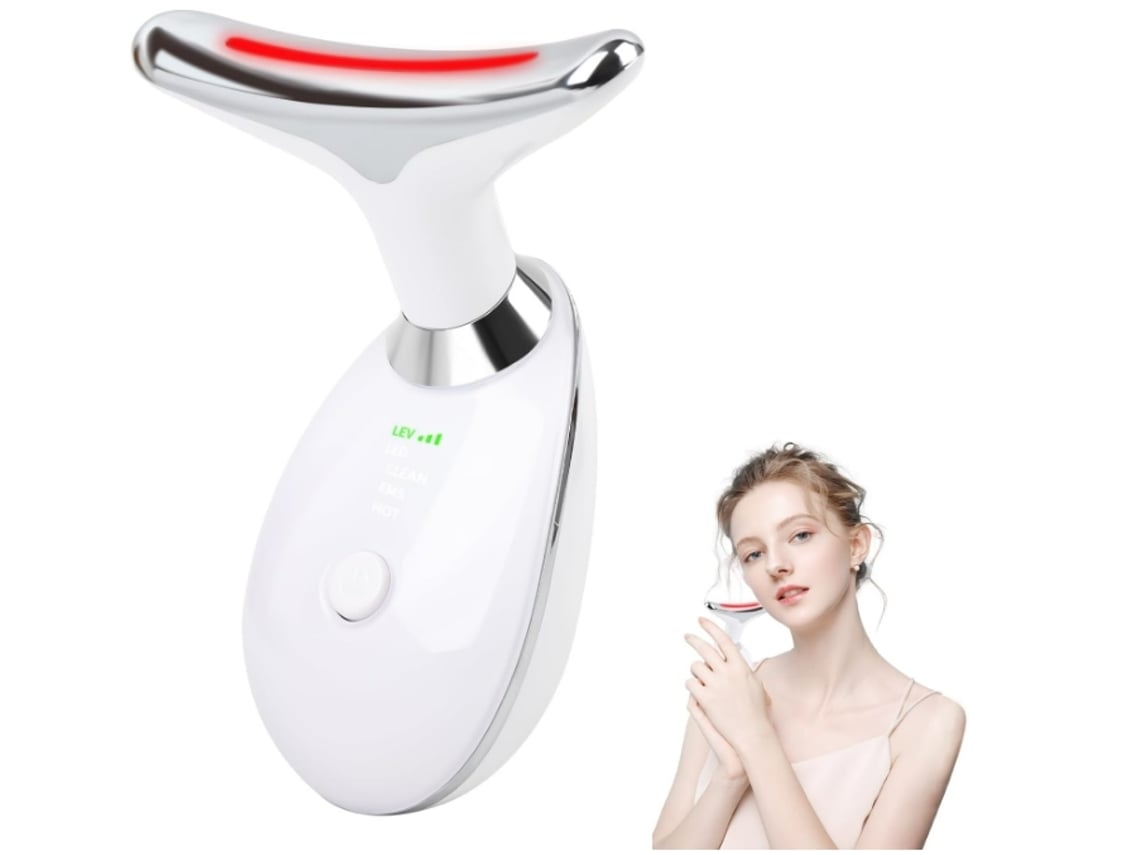 Dispositivo De Beleza Para Pescoço E Face  Kks-081 Elevação Facial Branco*