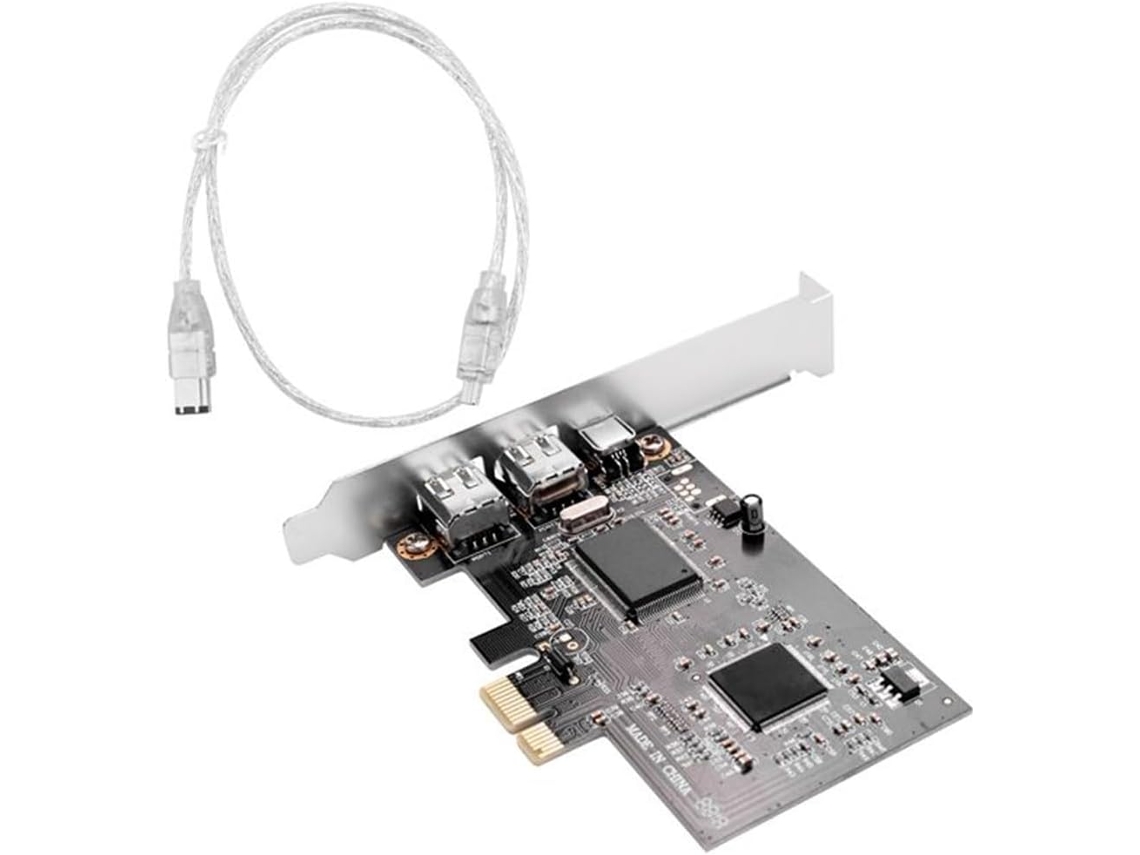 Placa Controladora Pci Express X1 Pci-e Firewire 1394a Ieee1394 Para Pc +