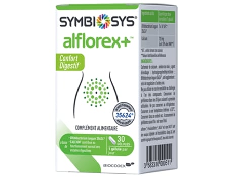 Symbiosys Alflorex Conforto Digestivo 30 Cápsulas BIOCODEX