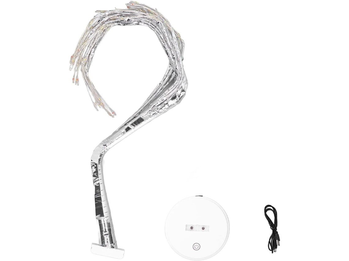 Luminária Noturna Decorativa De Led Feita Com Fio Cobre Para Casa, E
