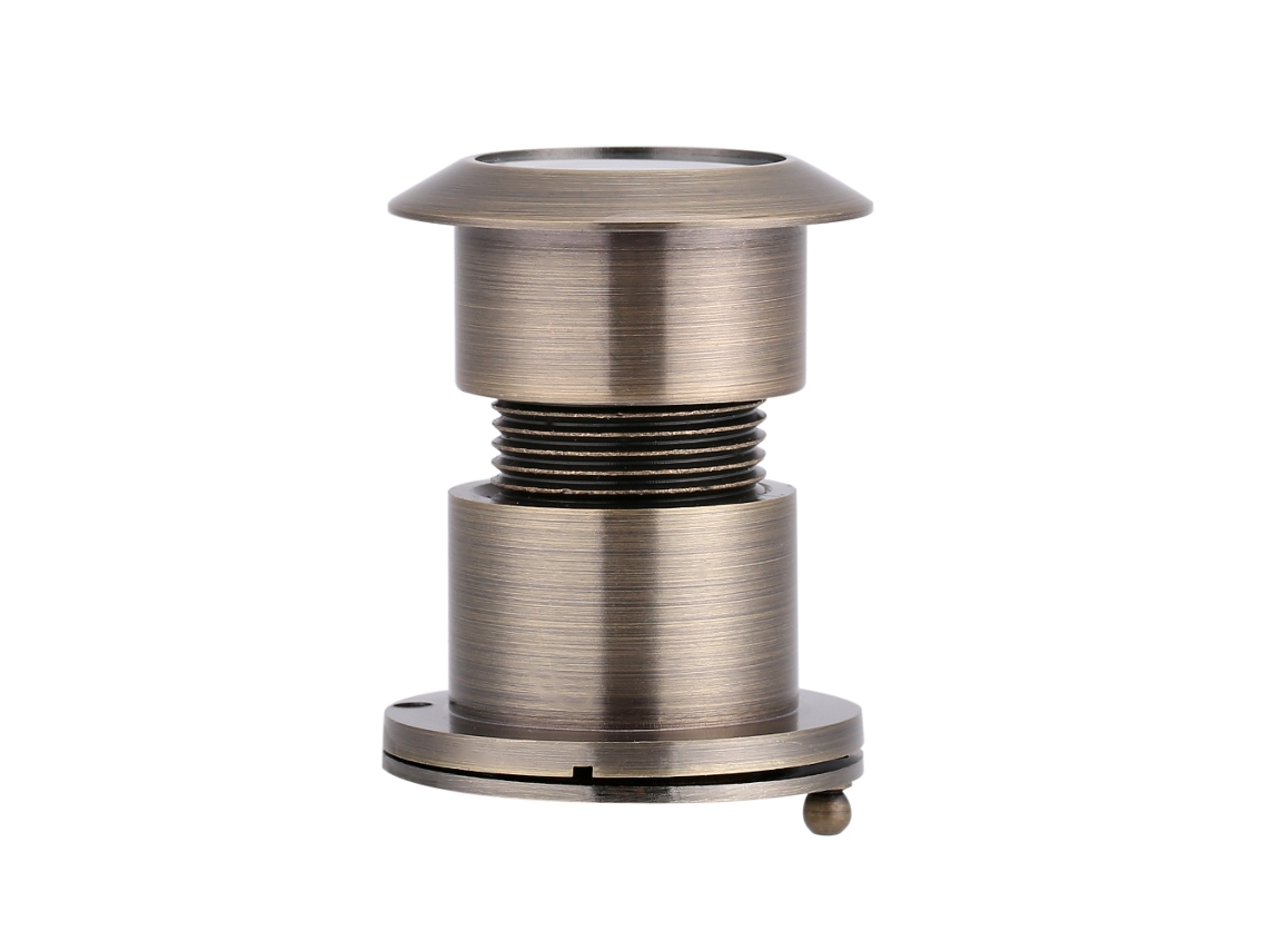 Magic Olho para suporte antifurto de 28 mm (ângulo de visão amplo de 28 mm, liga metálica com tampa traseira)