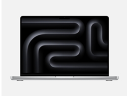 Macbook Pro Retina 14 Apple Prateado (reconditionado Grado Estético Sinais De Uso M3 8 Gb 512 Gb Ssd Teclado Pt Bateria Nova)