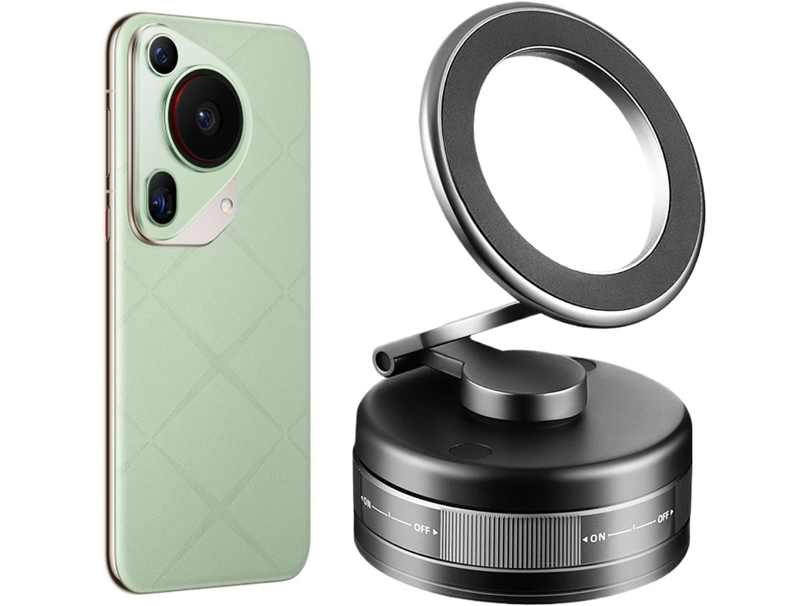 Suporte Magnético Genérico Para Celular, 6, 5x 3, 5cm 2, 36x 1, 46-seguro Para Uso Externo Suporte Magnético Retrátil