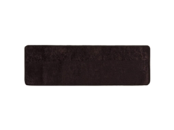 Conjunto 1 Tapete Runner Vidaxl Antracite Poliéster (100 X 350 Cm)