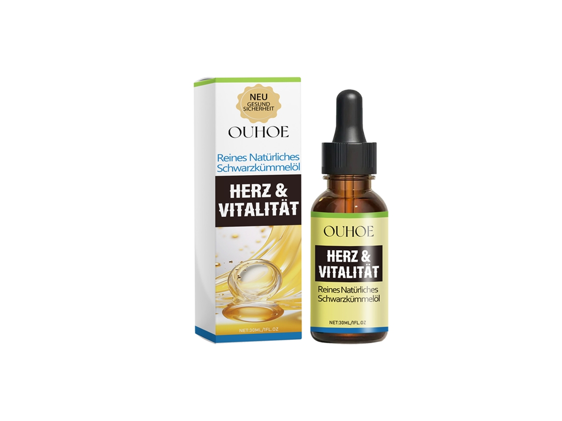 Sérum Ouhoe Óleo Semente Preta Anticaída Crescimento Cabelo