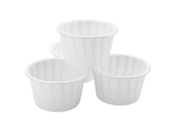 Conjunto De 100 Copos Papel Para Depilação Facial, Removedor Pelos Do Nariz E Rosto, Recipiente Grãos Cera, Bandeja Bolo, Tigela Derreter Ce