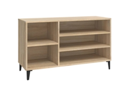 Shoe Cabinet, Shoe Cabinets Vidaxl Bege Madeira Processada (n/a)