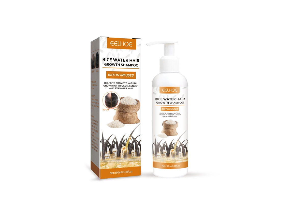 Shampoo de Arroz para Fortalecer Cabelo