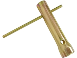 Chave De Para Velas 14 Mm E 18 Em Aço Liga Alta Com Cabo Carros Motos.