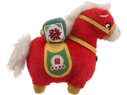 Almofada De Pelúcia Em Formato Cavalo, Mascote Do Zodíaco Chinês,