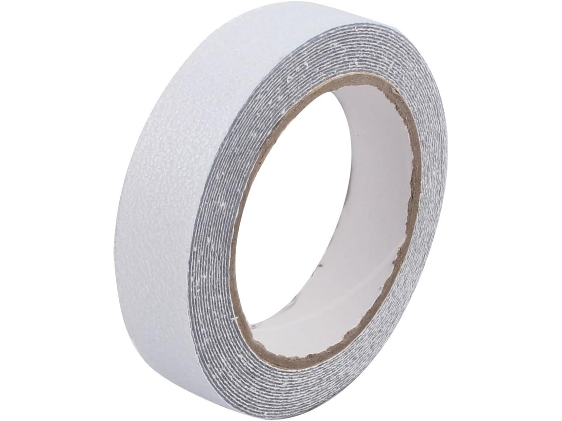 Fita antiderrapante branca 25mm x 5m CHABERLU