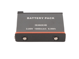 Bateria Para Câmera Insta 360 X3 3.85v 1800mah 6.9wh Pacote De Bateria De Substituição