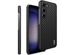 Capa Para Celular Samsung Galaxy S23+ 5g Imak Ruiyi Series Em Fibra De Carbono Pu + Pc