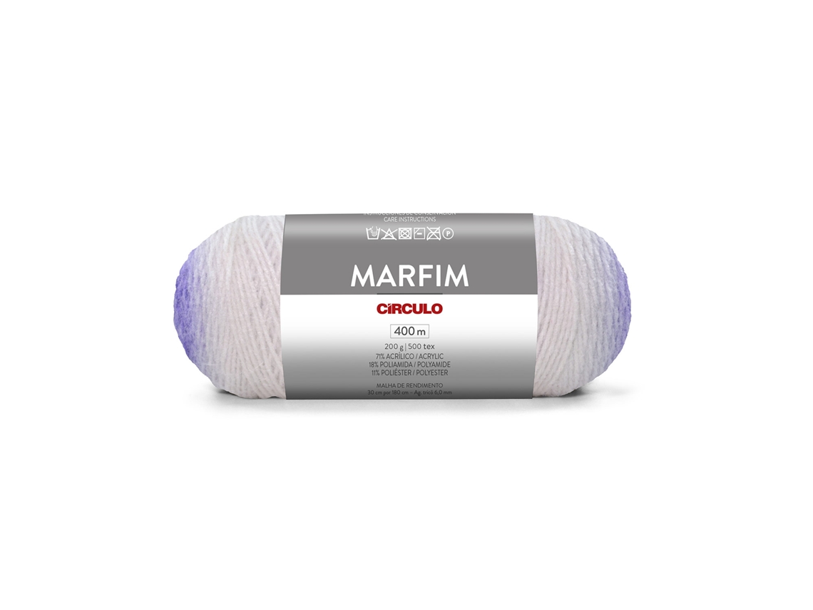 Fio De Crochet Circulo Marfim 200g Patativa 9792