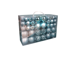 Conjunto de 100 Bolas de Natal Decoradas para O, Ergonômico, Uso Diário STELASPLEN