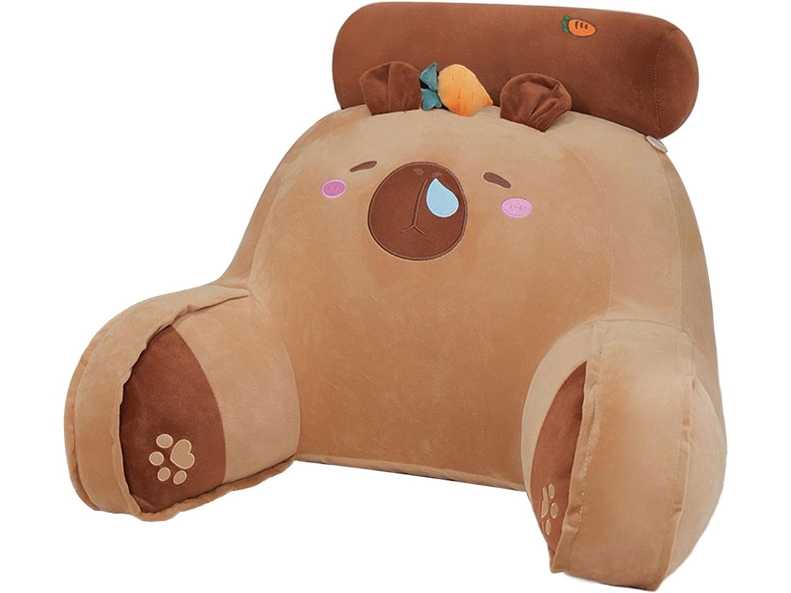 Almofada De Leitura Para Cama, Para Cadeira Capivara