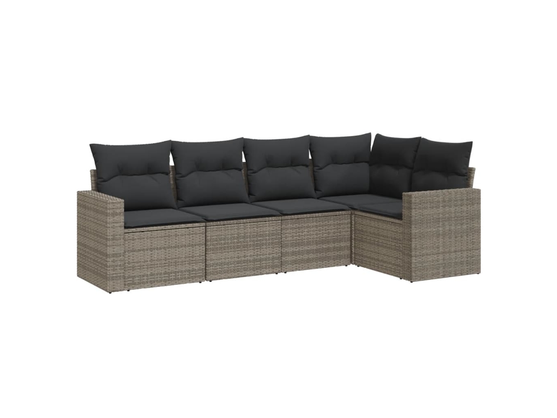 Garden Sofa Set, Garden Sofa Sets Vidaxl Cinzeto Rattan / Vime (n/a)