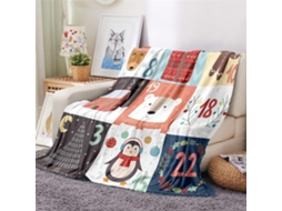 Manta de Flanela Fansu Estampa 3d Macia e Felpuda Ideal para o Inverno Perfeita Cama Ou Sofá Adequada Adultos