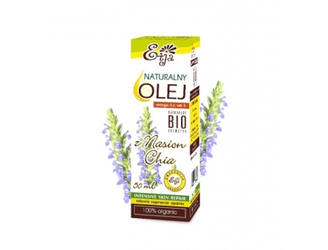 Óleo De Chia Orgânico De 50 Ml Da Etja.