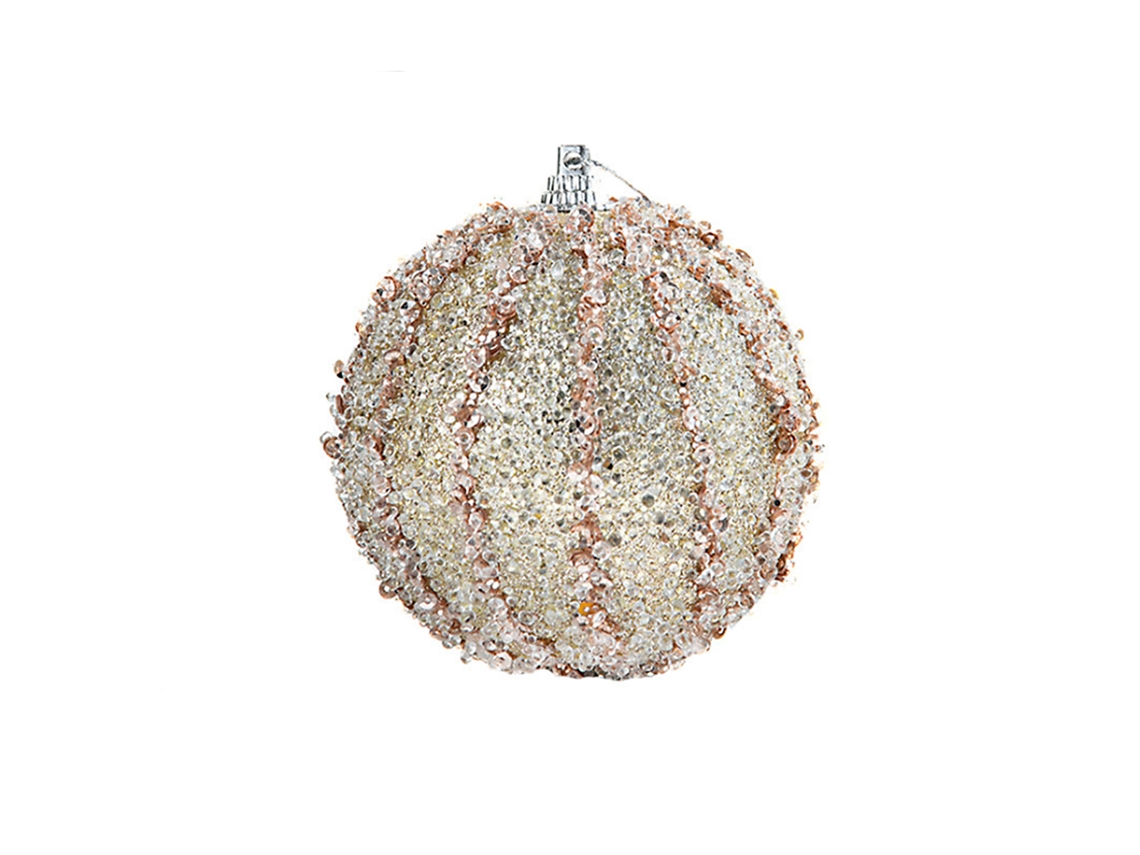Bola de Natal Dourada de 8cm LAXISCREED