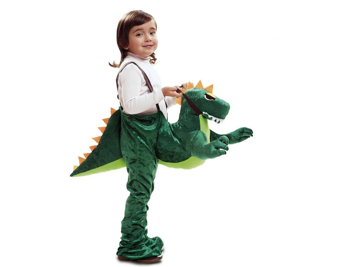 Fato de Menino VIVING Dinossauro