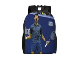 Mochila Novak Djokovic D269 Para Estudantes, Durável E Leve, Com Alça De Ombro Impermeável E Respirável V269 Olysi Shop