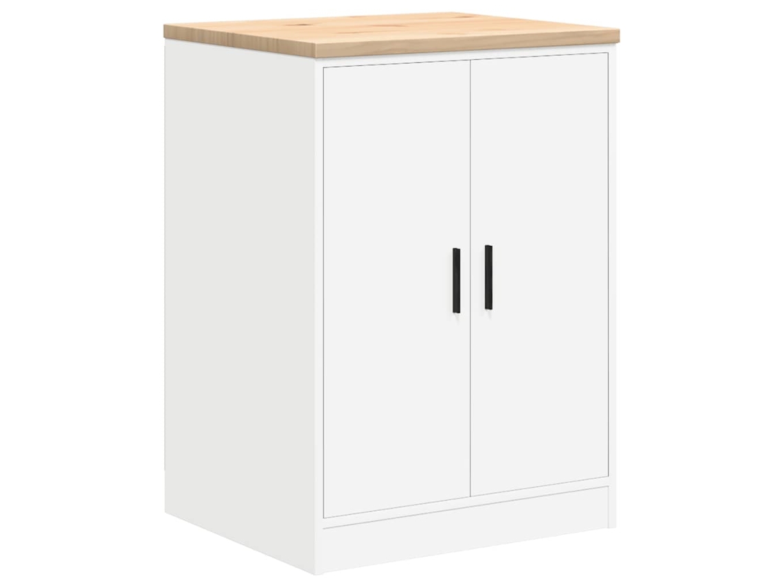 Garage Storage Cabinet, Garage Storage Cabinets Vidaxl Branco Madeira De Pinho (60 X 51 X 85 Cm)