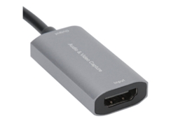 Placa De Vídeo Typec Hdmi Para Typec 4k 1080p Game Live Cinza Prateado Drive Grátis Z29a Slowmoose