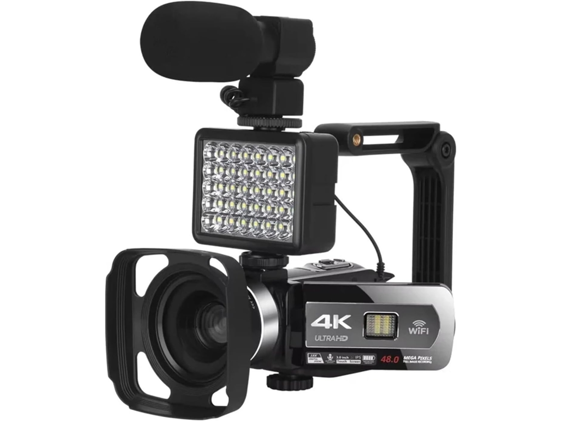 Câmera de Vídeo Digital 4k, Filmadora para Vlogs, Fotografia e Transmissões Ao Vivo. SFUSHOS