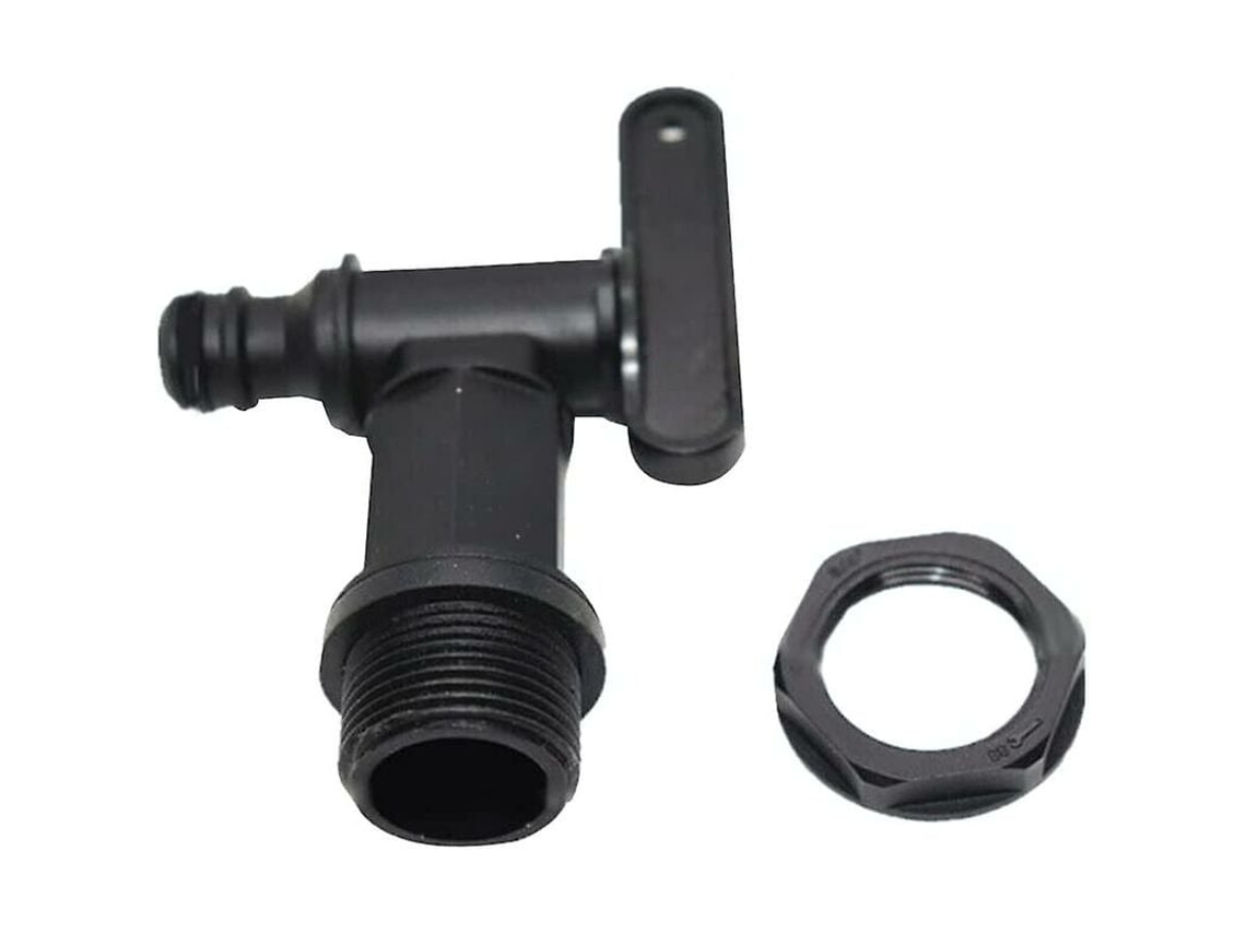 Torneira Para Tanque De Plástico 1000l, Adaptador Caixa Armazenamento Água Ibc, Mangueira Jardim, Coletor Da Chuva, Combustível (p Aquaforge