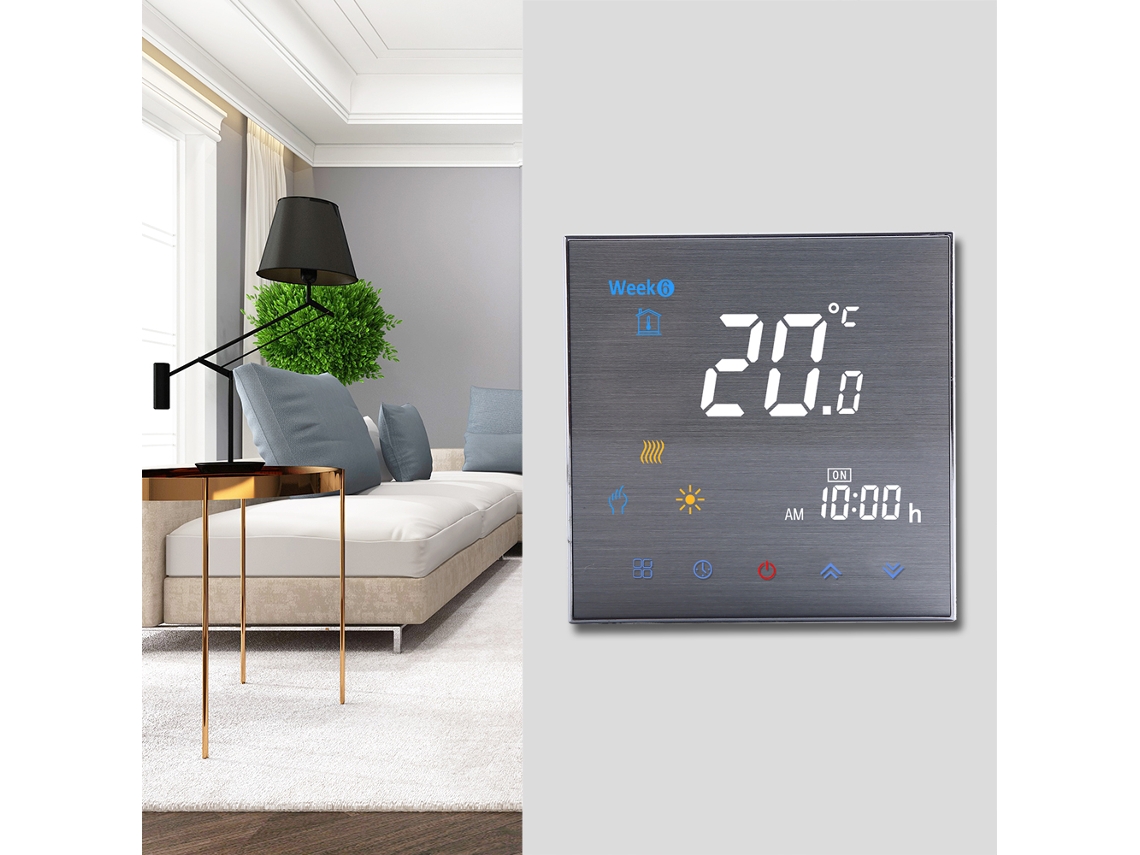 Termostato de Aquecimento LAXISCREED Lcd Digital 5a