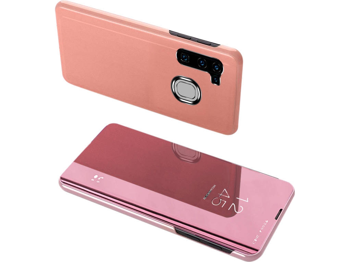 Capa Samsung Galaxy A21S LMOBILE Clear View Rosa