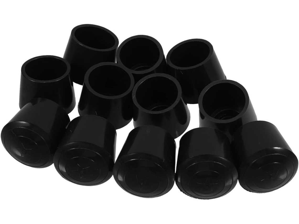 Conjunto De 12 Protetores Borracha Para Pés Móveis, Cadeiras E Camas