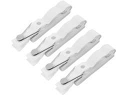 Conjunto de 4 Prendedores Ajustáveis para Lençóis, Feitos Material Grosso, Elástico e Colchas, CHABERLU