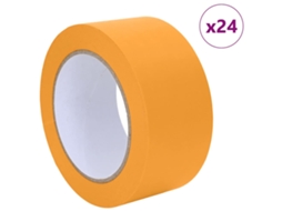 Conjunto 24 Fitas De Máscara Para Pintura Vidaxl Amarelo Papel