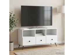 Vidaxl Gabinete Para Tv Branco 102 X 34,5 X 50 Cm Derivados De Madeira
