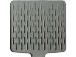 Tapete de silicone para bancada de cozinha, com ralo BRILVIBERA