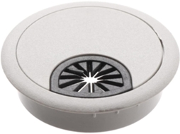 Organizador De Cabos Para Mesa, 2 Peças, Redondo, 50/53/60mm,