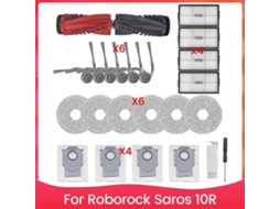 Replacement Accessories Kit For Saros 10r Robot Vacuum Main Side Brush Hepa Filter Mop Bags