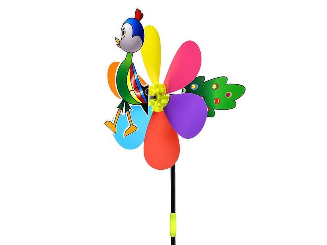 Brinquedo De Moinho De Vento Diy Em Pvc Fofo Para Crianças Presente Decoração De Jardim Bosaid Pavo Real