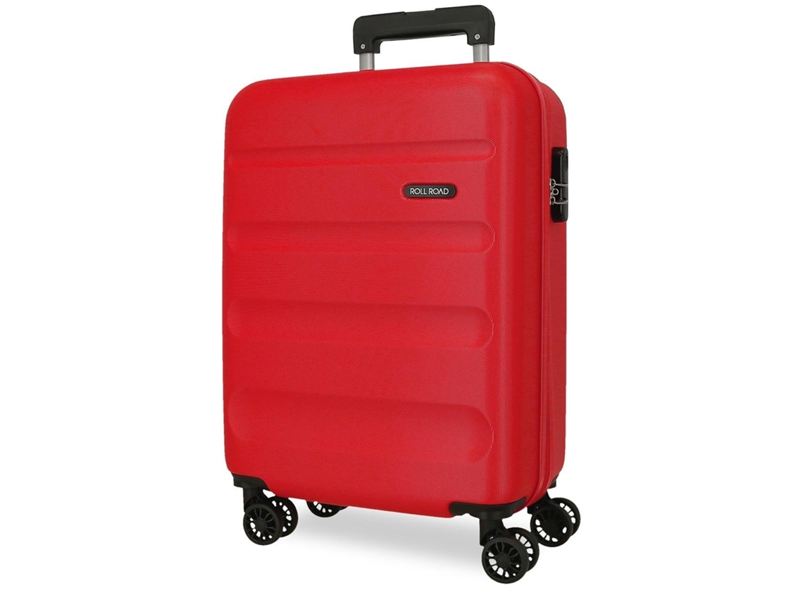 Mala de Cabine ROLL ROAD Flex Vermelho (38x55x20cm - 35L)