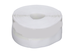 Fita de Vedação Silicone 5m Branca para Porta e Janela