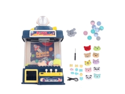 Primerox mini Máquina de Garra Portátil com Efeitos Sonoros Brinquedo para Crianças Arcade Dark Blue