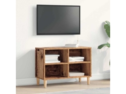 Vidaxl Gabinete Para Tv 69,5 X 30 X 50 Cm Madeira Antiga