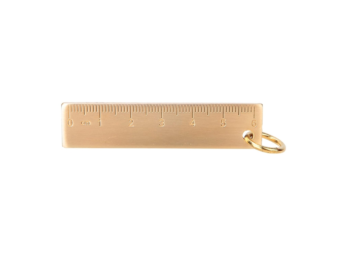 Régua B De 6cm Com M Grosso, Ideal Para Escritório E Escola, Perfeita Para Profissionais