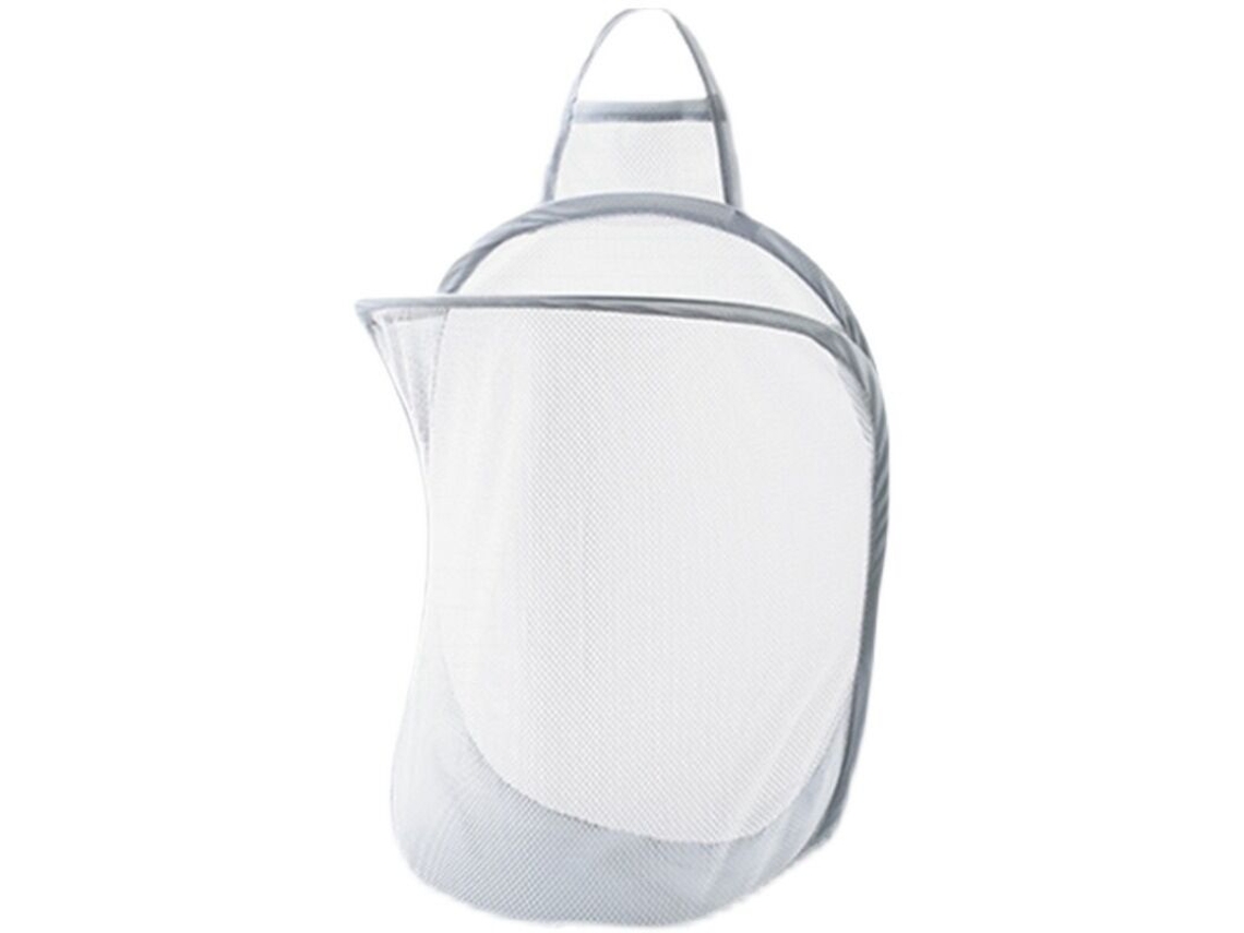 Cesto De Roupa Dobrável Para Organizar Roupas Sujas E De Banho, Saco Organizador Em Tela, Cesto Para Pendurar Na Parede, 1 Unidade