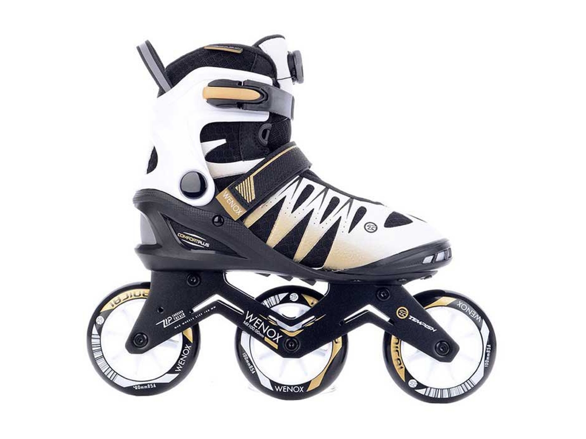 Patins Inline Femininos Wenox Top 100 Branco Eu 42Tempish