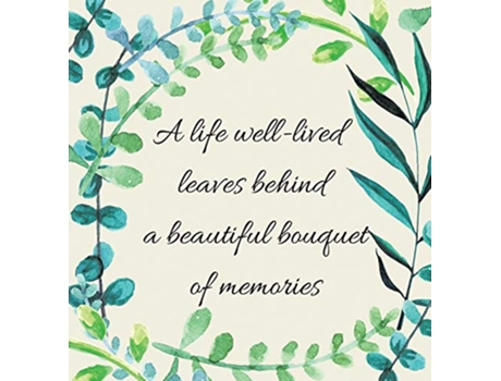 Livro In Loving Memory Condolence Book Hardback cover de Lulu And Bell (Inglês - Capa Dura)